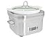 DeLonghi 5 Quart Stainless Steel Slow Cooker Individual Pieces Cookware