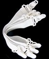 CellularFactory: Home & decor Home & Decor Sheet Elastic Straps Grippers Fastener Clip Holder White (4 PCS)