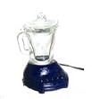 Dollhouse Miniature Black Base Blender with Glass Top
