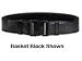 Bianchi 7950 Accumold Elite Sam Browne Belt, B/W, Black, Medium 34-40
