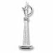 Cn Tower Charm - Sterling Silver