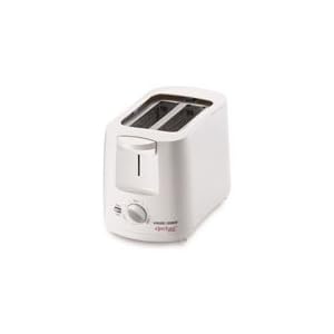 Black and Decker T2100 2 Slice Wide Slot Electric Toaster, White by MFR. BLACK & DECKER