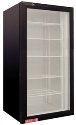 Cecilware/Grindmaster CTR2.68LD - Countertop Display Refrigerator, Reach In, 4 Shelves, Black Finish