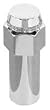 McGard 63016 Chrome Extra Long 1.365 Shank Style Lug Nut Set (M12 x 1.5 Thread Size) - Set of 4