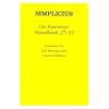 Simplicius: On Epictetus' Handbook 27-53 (Ancient Commentators on Aristotle)