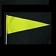 Atv Yellow Pennet 5/16 Safety Flag