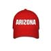 ARIZONA - State-series - Red Baseball Cap / Hat One Size Fits Most