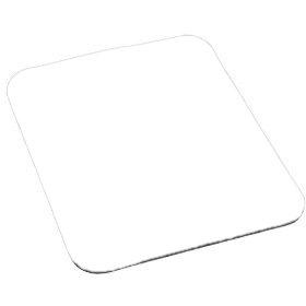 Single Blank White Mouse Pad