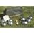 Traditional Garden Games 8 x 73mm Boule in Canvas Bag