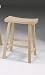 24 Inch Saddle Seat Stool 2 pack