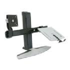 Ergotron Neo-Flex Combo Lift Stand - notebook / LCD monitor stand