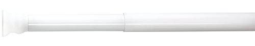 Ridder 551010-350 Teleskop-Duschstange, Aluminium, &Oslash; 25 mm, besonders stabil,70-115 cm, wei&szlig;