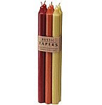 TAPERS AUTUMN BREEZE by TAPERS AUTUMN BREEZE For unisex SIX TAPERS, EACH 12 INCHES LONG. COLORS ARE BORDEAUX, TERRA COTTA & WHEAT. TAPERS ARE FRAGRANCE FREE, SMOKELESS & DRIPLESS AND BURN APPROX. 12 HRS(Candle - Scented)