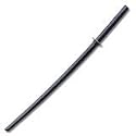 Black Boken Wood Practice Sword, Wooden Daito Training Katana