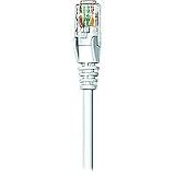 Intellinet - Patch cable - RJ-45 (M) - RJ-45 (M) - 98 ft - UTP - ( CAT 5e ) - molded, snagless, booted - white