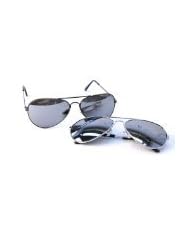 Aviator Sunglasses (Silver 2pk) by Finaday