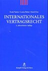 Produkt-Bild: Internationales Vertragsrecht. Schweizer Recht