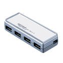 BUFFALO BHB4-U201/SV USB2.0Hub バスパワー専用 4P