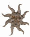 Ornate SUN Garden Patio Sun & Moon Decor Art Celestial