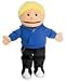 Toys : Small Puppet Buddie White Boy Puppet