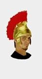 Roman Soldier Helmet - Roman Warrior Costume Helmet - Great Unisex Costume Hat Fun!
