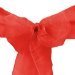 LinenTablecloth Organza Sash (10-Piece) Red