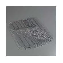 Carlisle 642607 Festival Trays Handled Tray, 22.00 x 16.00", Clear (Case of 6)