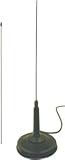 TRAM NH-4-M5-HC Base-Loaded 5- Inch Magnet-Mount CB Antenna
