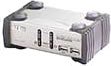 ATEN 1��2 CPU�ؑ֊� VGA/USB/PS2/�X�s�[�J/�}�C�N�Ή� CS-1732/