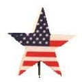 American Star Pointed Antenna Topper