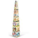 Janod Family Portraits Square Stacking Pyramid