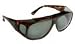 Fitovers Eyewear - Economy Collection - Large with Tortoise Frame/polarized Gray Lens...
