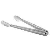 CIA Masters Collection Stainless Steel 12-Inch Locking Tongs