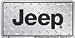 Jeep License Plate (Diamond Plate)