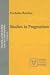 Book Studies in Pragmatism,  Vol. 2 (Collected Papers of Nicholas Rescher)