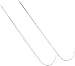 Bead Spinner Big Eye Curved Beading Needles 2/Pkg: 4"