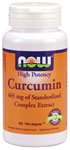 NOW High Potency Curcumin from Turmeric Root Extract, 665 mg of Total Curcuminoids, 60 VCaps