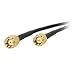StarTech.com 10-Feet RP-SMA to SMA Wireless Antenna Adapter Cable - M/M (RPSMASMA10MM)