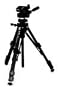 Slik Professional Universal Deluxe Tripod with 3-Way Panhead and Panoramic Photo Guide