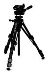 Slik Professional Universal Deluxe Tripod with 3-Way Panhead and Panoramic Photo Guide