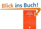 Lehrbuch der Analysis, Teil 1