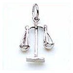 Scales Of Justice Charm