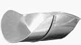 Penn Scale 1060 V Scoop with Chain - Galvanized Steel 28 x 20.5 x 10