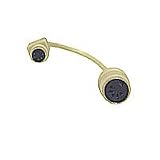 Cables To Go - 02477 - 6in AT Female PS/2 Male Keyboard Adapter