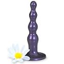 Tantus Ripple Small Anal Plug, Midnight Purple