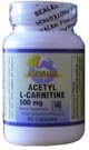 Acetyl-L-Carnitine 500 mg from Lonza's CarniPure
