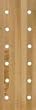 Maple Pegboard Climbers - 12" W x 36" T, 12 Hole - Gym Equipment