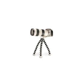 Flexible Tripod (Large White & Black) for Pentax camera