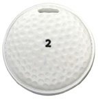 Golf Ball Bag Tag
