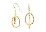 14K Yellow Gold-Clad Sterling Silver Earrings